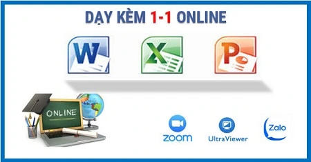 Dạy Tin học văn phòng Online kèm riêng 1-1