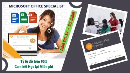 Trung tâm Tin học VT - Chuyên Luyện Thi MOS